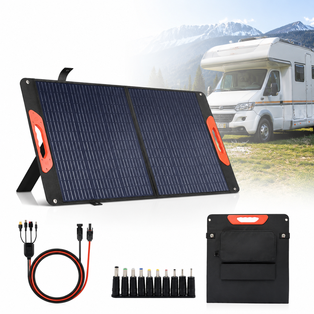 Sunvivae 100W Foldable Solar Panel with USB-C & MC4