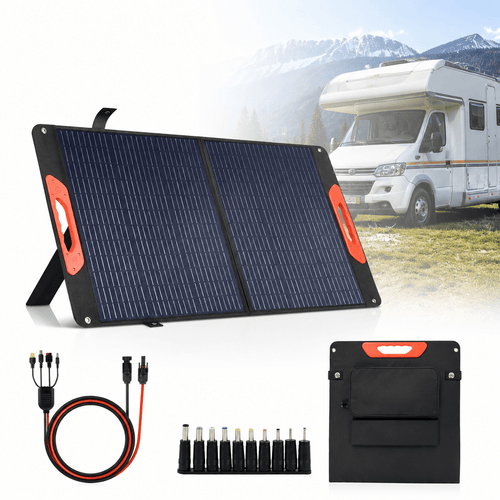 Sunvivae 100W Foldable Solar Panel with USB-C & MC4 - Sunvivae
