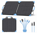 Sunvivae 110W Bifacial Portable Solar Panel with Adjustable Kickstands & Multi-Connector Cable - Sunvivae
