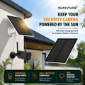 Sunvivae 5W Solar Panel for Battery Security Cameras - Sunvivae