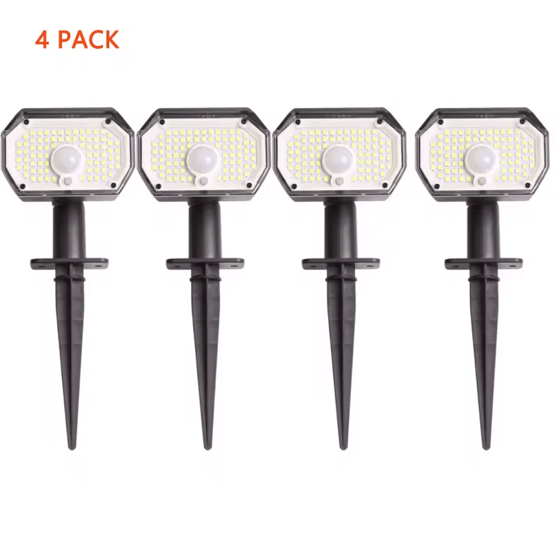 Sunvivae 76 LED Solar Motion Sensor Spotlight | 3 Modes, IP65 - Sunvivae